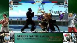 Tekken Tag 2 Battle Meister (Barcas/Singer/Leedy) vs (Green Destroyer/Okay/Liliman)