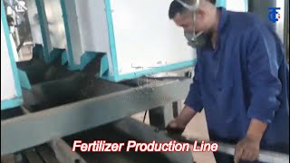 npk compound fertilizer granule plant double roller granulator production line