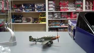 Corgi P-51D Mustang Lt Julian H Bertram 362nd Fighter Squadron "Butch Baby" 1/72 Scale Diecast Model