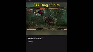 Best Scorpion combos  Mortal Kombat 1 Combo MK1 372 Damage  combo #mk  #short #shorts #mk1