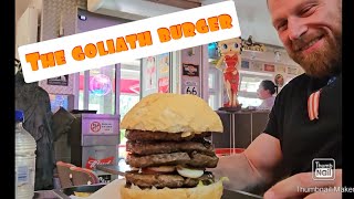 FOODCHALLENGE: THE GOLIATH BURGER CHALLENGE  (1.125 kg of meat)