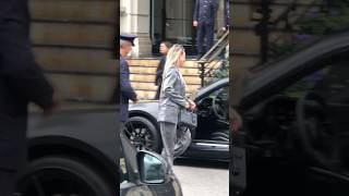 Elegant billionaire entering her Porsche at Hotel Paris #billionaire #monaco #luxury #lifestyle #fyp