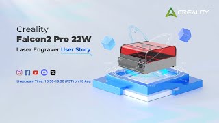 🧩Creality Falcon2 Pro 22W User Story !Win The Special Gifts!🎁