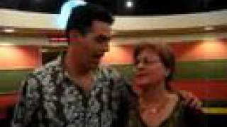 Adam Carolla with Paulette Stark