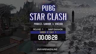 PUBG STAR CLASH Week 2 (Sanhok) !star