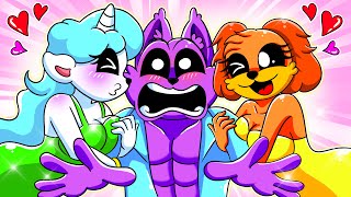 SMILING CRITTERS : CATNAP's Love Triangle!? Who Will Be Catnap Lover? | Poppy Playtime 3 Animation