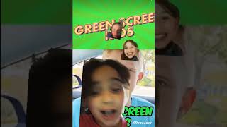 he asked for it                                                   #greenscreenkidsacemble