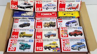 【トミカ】はたらくくるま たくさんミニカーを開封する☆Let's open the Tomica minicar.