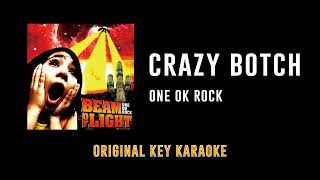 Crazy Botch - ONE OK ROCK | カラオケ | Beam of Light | Karaoke Instrumental with Lyrics