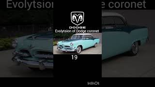 evolytsion of Dodge coronet :#tiktok #sorts #хочуврек #youtube #хочуврекомендации #топ #хочувреки