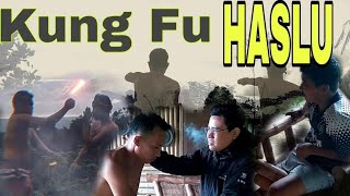 Kung Fu haslu nag training para mag pa kastigo