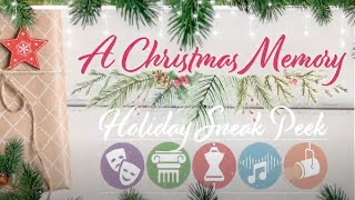 A Christmas Memory Sneak Peek