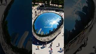 The Bean in Chicago #shorts #illinois #milleniumpark #art #sculpture #amazing #touristattraction