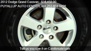 2012 Dodge Grand Caravan SXT 4dr Mini Van for sale in PUYALL