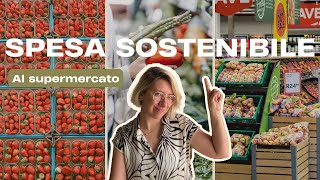 Spesa sostenibile al supermercato 🛒🌿