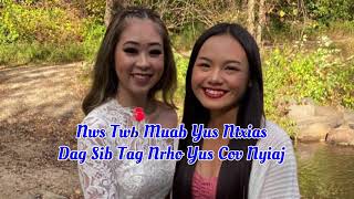 Cheng Xiong Ft. Douachi Yang " Dab Ntub Hlub " Lyrics