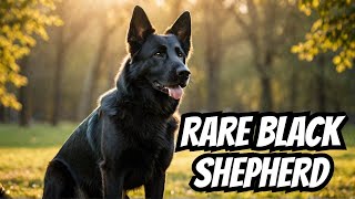 The Mysterious Black German Shepherd