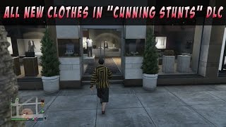 Gta 5 - All New Cunning Stunts Clothes!