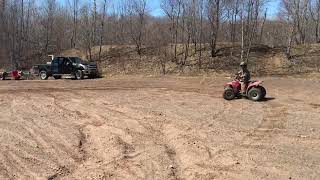 LT-80 at the sand pit