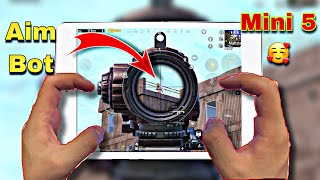 BEST CONTROLS 5 FINGER CLAW LIKE AIM BOT 😈 IPAD MINI 5 PUBG MOBILE