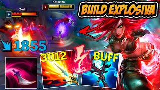 *NOVA* BUILD EXPLOSIVA DA KATARINA COM INSTAKILL NA ADAGA - LEAGUE OF LEGENDS