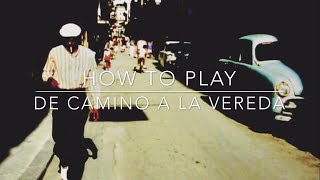 How To Play 'De Camino a la Vereda' on Tres Cubano | GCE Tuning | Cuban Tres