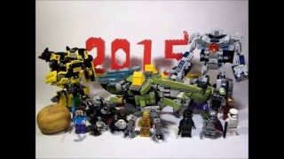 (mega) vlog- 2015 recap, my top 10 legoformers + haul