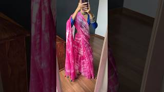 Festive Outfit Inspo. ❤️ #grwm #styling #indianattire #sareewearing #pinksaree  #sareetying