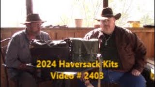 Our new haversack kits for 2024