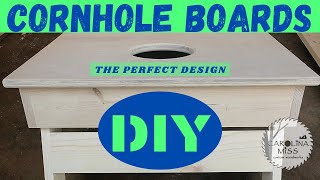 How To Make DIY Cornhole Boards with Cut List!