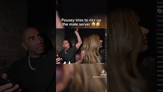 #fousey tries to rizz up the male server 😂