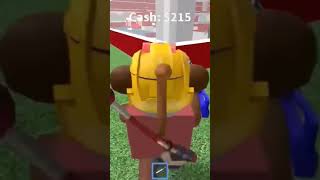 Monke warrior jumps bacon #roblox #monkey#shorts#youtube