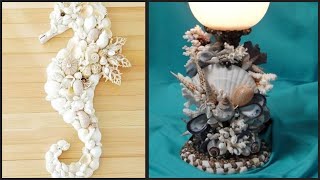 most beautiful and stylish ideas of sea Shell craft