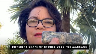 Different Shape of Stones used for Massage | Part 2