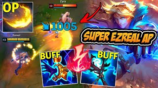 O SUPER EZREAL AP COM OS BUFFS NESSES ITENS TÁ FORTE DEMAIS !! - LEAGUE OF LEGENDS