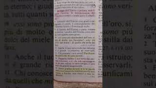 Lettura del Salmo 19