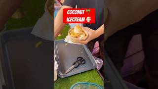 UNIQUE!!! COCONUT🥥 ICECREAM | how to make coconut icecream #trending #viral #coconut #icecream #my