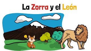 Fábula: La Zorra y el León