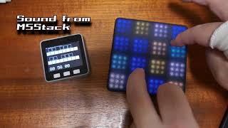 M5Stack receive MIDI via Bluetooth MIDI