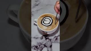 easy latte art ❤️