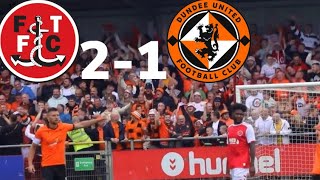 Fleetwood 2-1 Dundee United | Highlights