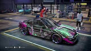 Nfs Heat car wrapping