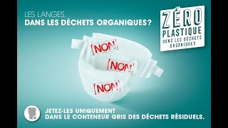 Zéro Plastique dans les déchets organiques !