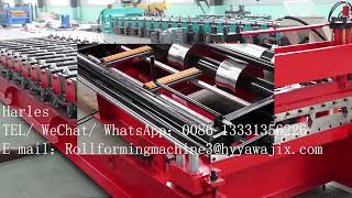 TBR Trapezoidal Panel Roof Sheet Roll Forming Machine