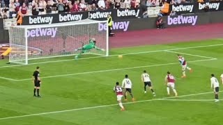 Jarrod Bowen Penalty Goal Vs Man United | West Ham 2-1 Man United