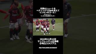 リンセンのゴールで追加点！ 浦和レッズ vs サンフレッチェ広島 2024年11月10日 Jリーグ