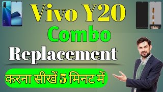 VIVO Y20 DISASSEMBLY/ASSEMBLY COMBO REPLACEMENT AT RAVIMOBILE SERVICE&ELECTRICAL DIPKA 8349487777