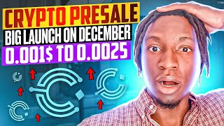 New Upcoming Crypto Presale / Big Launch On December