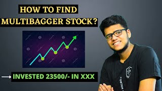 HOW TO FIND MULTIBAGGER STOCK ? | LONG TERM INVESTMENT