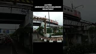 Malioboro mulai padat wisatawan #gopro #malioboro #motovlog